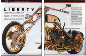 Statue of Liberty Bike in V-Twin Magazine